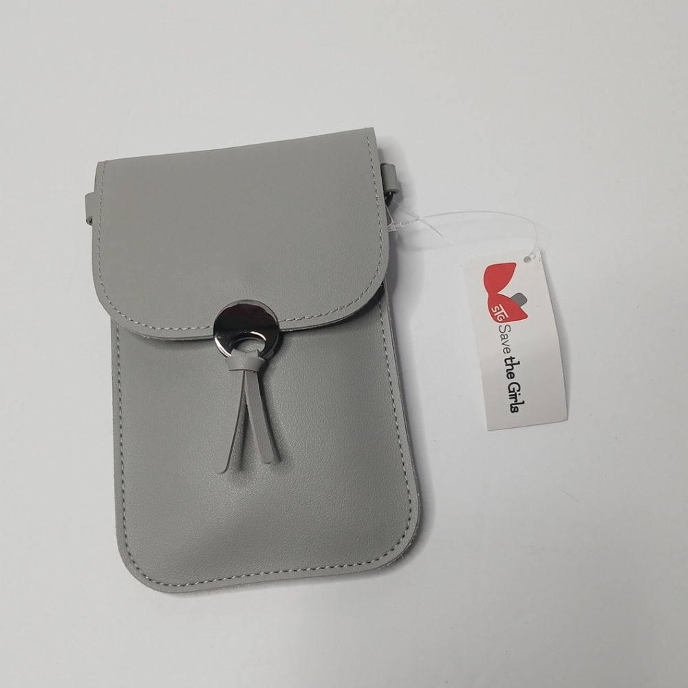 Save the Girls Touchscreen Crossbody  Colorado‎ Grey